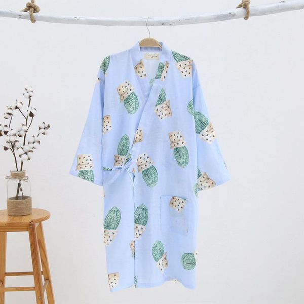 women's sleepwear summer women 100% cotton gauze kimono cherry blossom and long robes home clothes gowns 20 styles dress, Black;red
women's sleepwear summer women 100% cotton gauze kimono cherry blossom and long robes home clothes gowns 20 styles dress, Black;red