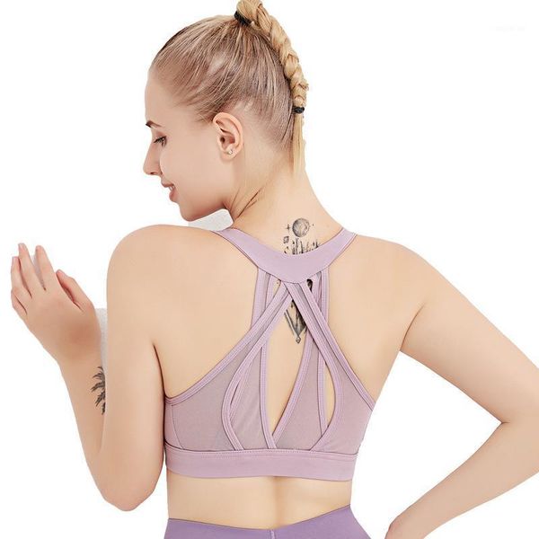 gym clothing 2021 mesh beautiful back sports vest women crop running track and field exercise fitness underwear yoga bra 1, White;black
gym clothing 2021 mesh beautiful back sports vest women crop running track and field exercise fitness underwear yoga bra 1, White;black