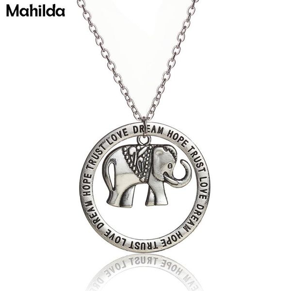dream hope trust good luck elephant necklace elephant pendants necklaces women necklaces women jewellery d380, Silver
dream hope trust good luck elephant necklace elephant pendants necklaces women necklaces women jewellery d380, Silver
