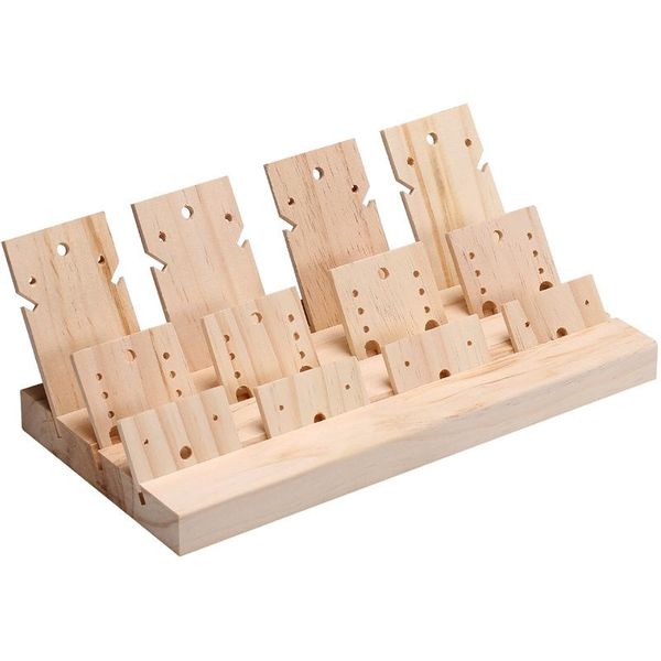 detachable wood earrings organizer jewelry holder jewellery display stand rack, Pink;blue
detachable wood earrings organizer jewelry holder jewellery display stand rack, Pink;blue