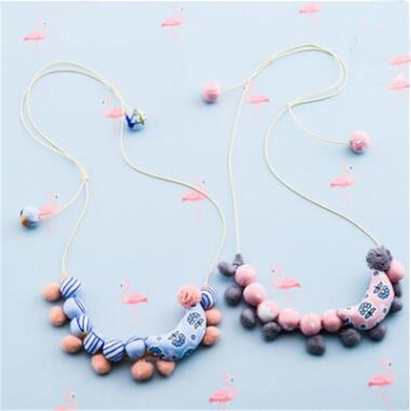 pendant necklaces korea handmade cute plush ball fabric print moon children necklace for girls kids apparel accessories-hzpr, Silver
pendant necklaces korea handmade cute plush ball fabric print moon children necklace for girls kids apparel accessories-hzpr, Silver