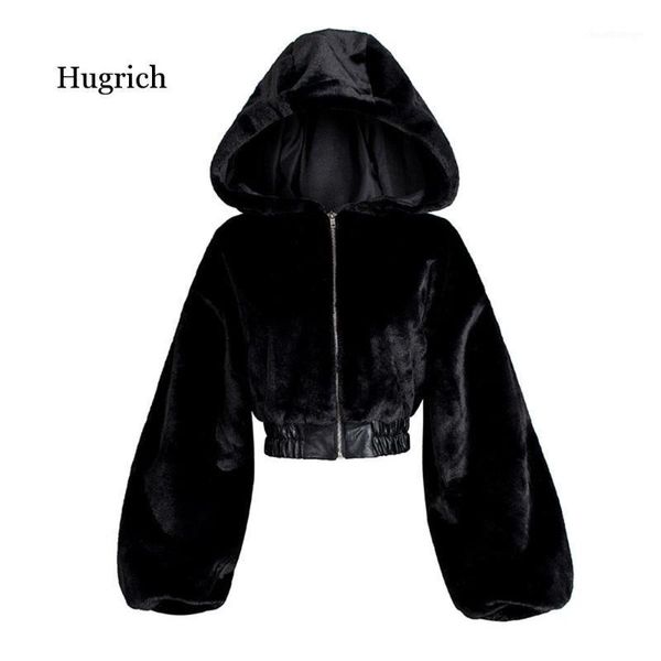 winter faux fur jacket women short coat 2020 warmness fashion gothic casual black jackets hooded outwear oversize coats1, Black;brown
winter faux fur jacket women short coat 2020 warmness fashion gothic casual black jackets hooded outwear oversize coats1, Black;brown
