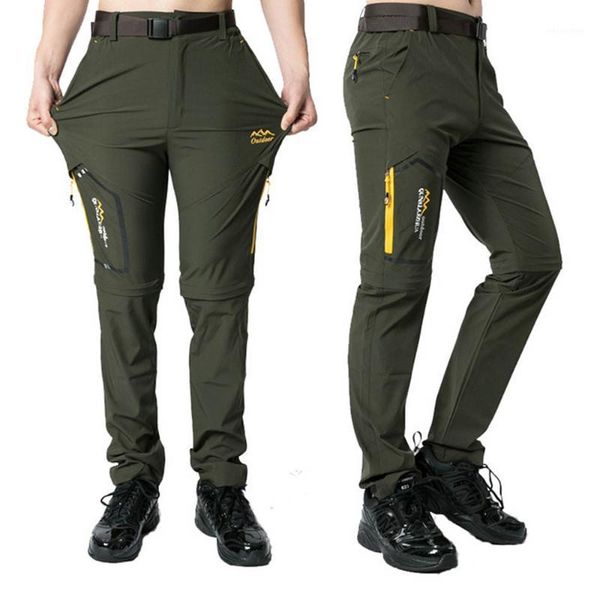 outdoor pants quick-drying men women's thin hiking 2-in-1 detachable sets waterproof breathable summer loose large size1, Black;green 
outdoor pants quick-drying men women's thin hiking 2-in-1 detachable sets waterproof breathable summer loose large size1, Black;green