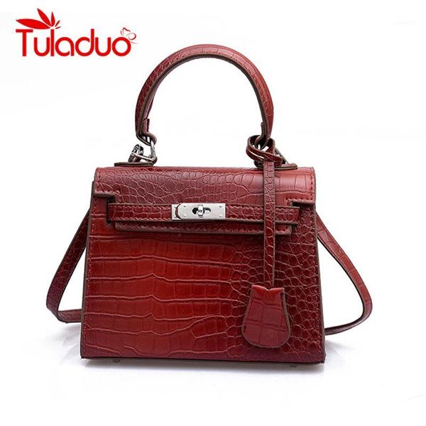 tuladuo alligator bag handbags women bags rivet mini tote bags leather shoulder for women 20181
tuladuo alligator bag handbags women bags rivet mini tote bags leather shoulder for women 20181