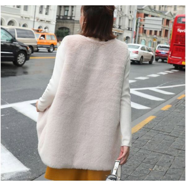 schinteon корейский меховой жилет тонкий жилет без рукавов джиулт куртка пиджака искусственная faux rex кролик меховая мода f sqckfj pp2006, Black
schinteon корейский меховой жилет тонкий жилет без рукавов джиулт куртка пиджака искусственная faux rex кролик меховая мода f sqckfj pp2006, Black