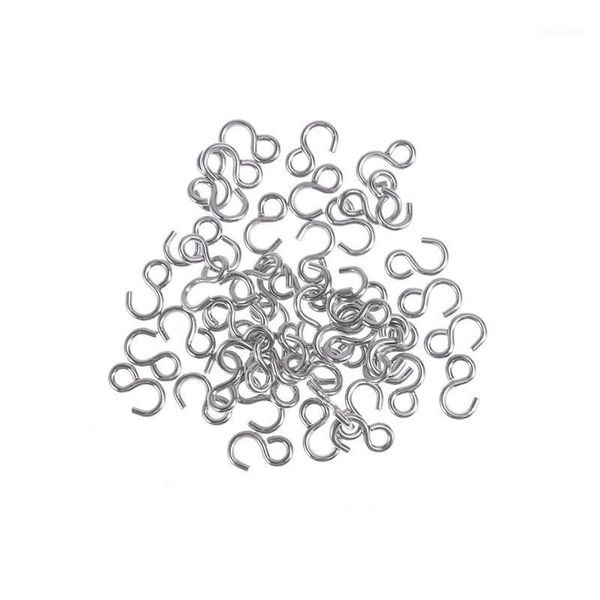 hooks & rails 100 pcs mini stainless steel s shaped diy materials accessories connectors for jewelry hanging crafts birthday board1
hooks & rails 100 pcs mini stainless steel s shaped diy materials accessories connectors for jewelry hanging crafts birthday board1