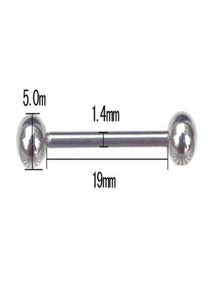 5 pc steel balls industrial scaffold straight barbell ear piercing tongue bar surgical steel eyebrow tragus nipple ring q sqccvs, Silver
5 pc steel balls industrial scaffold straight barbell ear piercing tongue bar surgical steel eyebrow tragus nipple ring q sqccvs, Silver