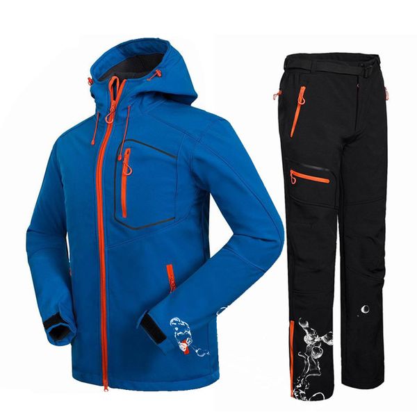 winter male soft shell jacket +pants waterproof warm mountain camping hiking jacket outdoor fleece breathable windbreaker jacket q1201, Black;brown
winter male soft shell jacket +pants waterproof warm mountain camping hiking jacket outdoor fleece breathable windbreaker jacket q1201, Black;brown