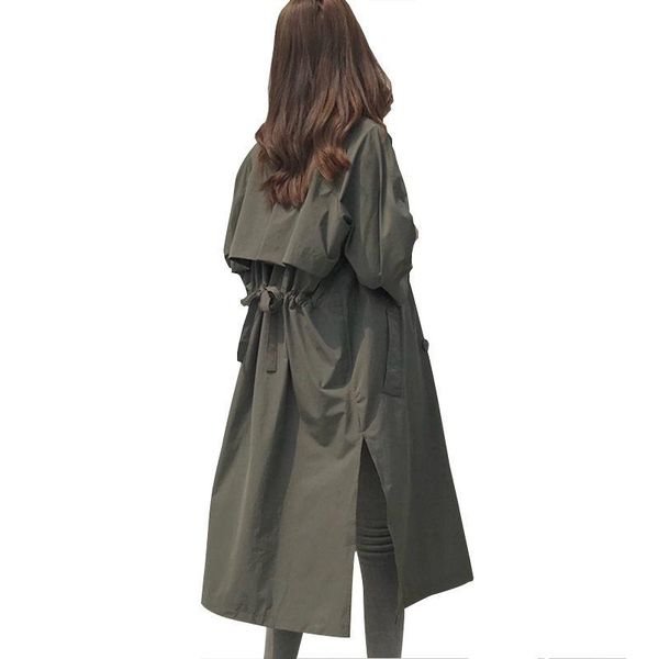 casual loose shirt jacket lady fashion solid double-breasted split long thin coat 2020 spring vintage outerwear windbreaker f571, Tan;black
casual loose shirt jacket lady fashion solid double-breasted split long thin coat 2020 spring vintage outerwear windbreaker f571, Tan;black