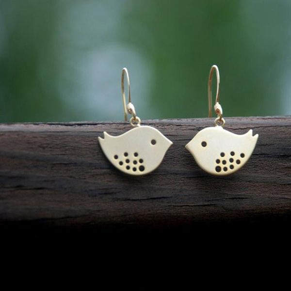 europe and the new simple handmade chic bird earring charms of choice for women leh009, Golden;silver
europe and the new simple handmade chic bird earring charms of choice for women leh009, Golden;silver