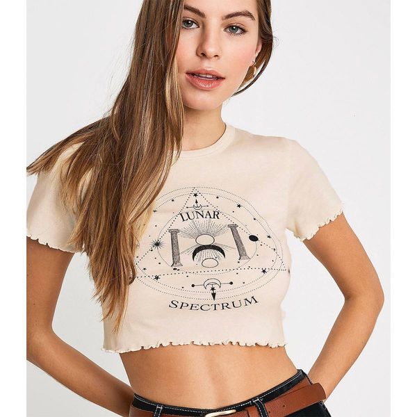 retro vintage printed bodycon crop 2020 summer streetwear casual blusa women t shirts short sleeve o neck tee female, White
retro vintage printed bodycon crop 2020 summer streetwear casual blusa women t shirts short sleeve o neck tee female, White