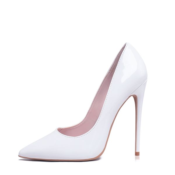 white stiletto simple wedding shoes classic female shhoes high-heeled pumps size 5-12, Black
white stiletto simple wedding shoes classic female shhoes high-heeled pumps size 5-12, Black