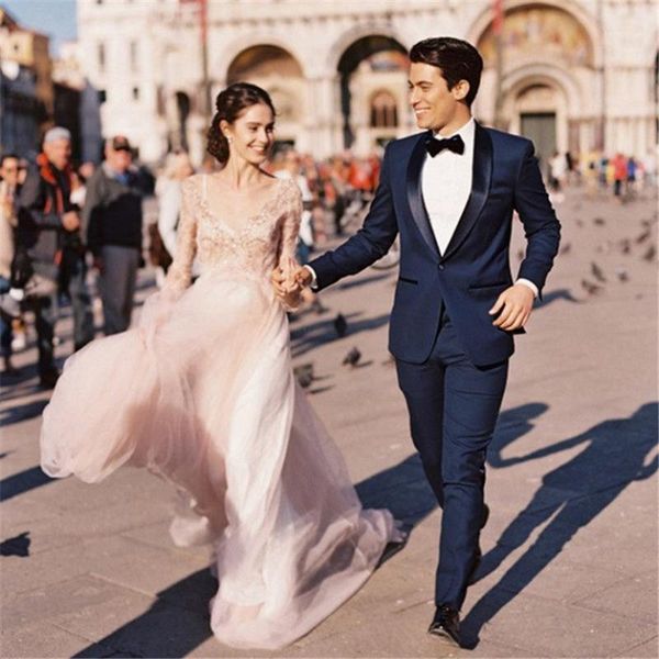 men's suit two-piece suit (jacket + pants) men's gentleman temperament slim wedding groom groomsmen dress support custom1, White;black
men's suit two-piece suit (jacket + pants) men's gentleman temperament slim wedding groom groomsmen dress support custom1, White;black