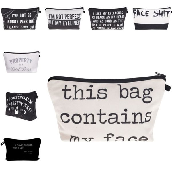 this bag letters print makeup bags travel large capacity washing bag portable business trip multi-functional packing cosmetic bag g12601, Black
this bag letters print makeup bags travel large capacity washing bag portable business trip multi-functional packing cosmetic bag g12601, Black