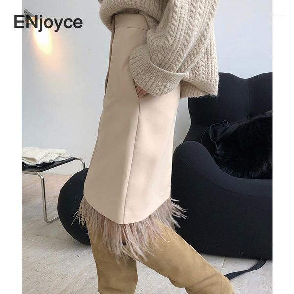 women autumn high waist detachable feather a-line skirt new fashion korean style elegant office ladies slim fit midi skirts1, Black
women autumn high waist detachable feather a-line skirt new fashion korean style elegant office ladies slim fit midi skirts1, Black