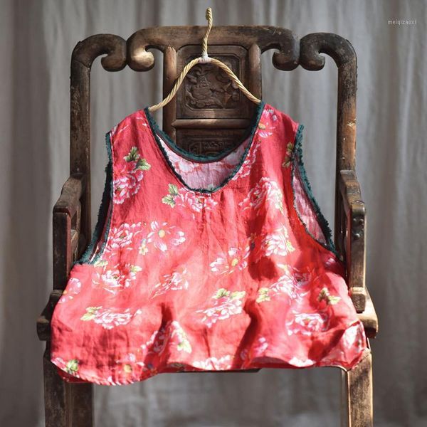 women spring summer linen printed patchwork tanks tank female retro vintage flax sleeveless ladies 2020 tank shirt1, White
women spring summer linen printed patchwork tanks tank female retro vintage flax sleeveless ladies 2020 tank shirt1, White