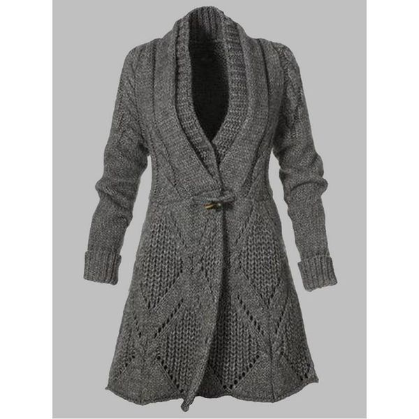 vipwomen's fashion long sleeve knitwear loose large cardigan sweater overcoat, White;black
vipwomen's fashion long sleeve knitwear loose large cardigan sweater overcoat, White;black