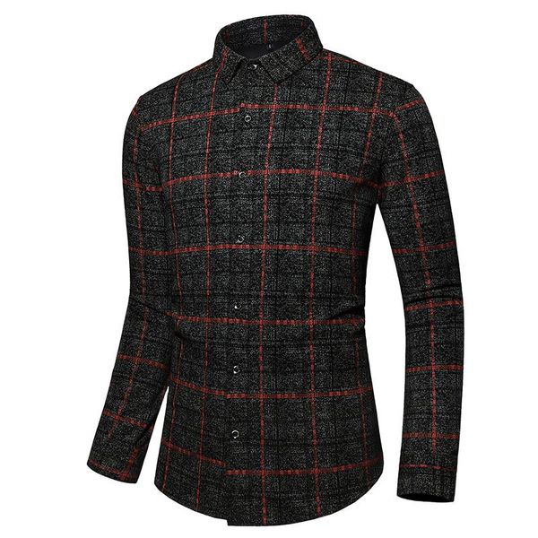 2021 men plaid long sleeve shirt 7xl 6xl mens casual shirts spring autumn camisa masculina brand man male shirt 9682, White;black
2021 men plaid long sleeve shirt 7xl 6xl mens casual shirts spring autumn camisa masculina brand man male shirt 9682, White;black