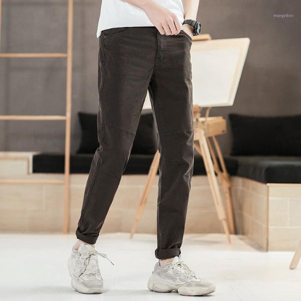 casual pants cotton cargo pants men stretch male trousers simple solid trousers male slim fit pencil workwear new plus f501, Black
casual pants cotton cargo pants men stretch male trousers simple solid trousers male slim fit pencil workwear new plus f501, Black