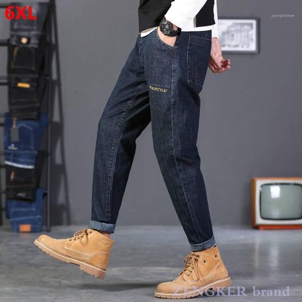 large size elastic waist jeans men's elastic loose plus large size high waist harlan pants fashion 6xl 5xl denim jeans1, Blue
large size elastic waist jeans men's elastic loose plus large size high waist harlan pants fashion 6xl 5xl denim jeans1, Blue