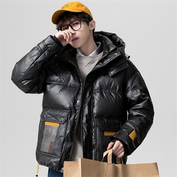 men's 2020 winter new youth thick warmth fashion cotton coat men's daily casual down jacket black glossy men puffer jacket 4xl q12
men's 2020 winter new youth thick warmth fashion cotton coat men's daily casual down jacket black glossy men puffer jacket 4xl q12