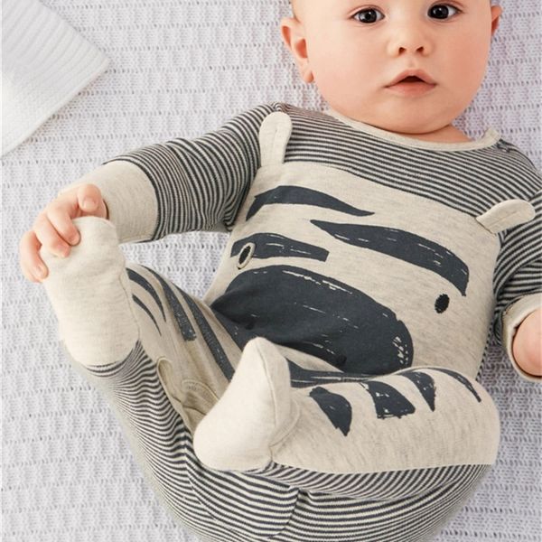 autumn fashion baby clothing set baby boy zebra gray cotton long-sleeved rompers+hat newborn toddlers baby girls clothes y200803, White
autumn fashion baby clothing set baby boy zebra gray cotton long-sleeved rompers+hat newborn toddlers baby girls clothes y200803, White