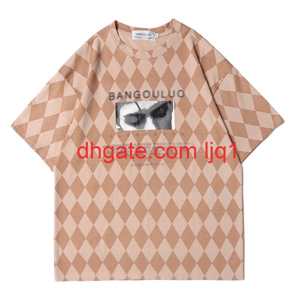 diamond full print short sleeve t-shirt men's ins fashion round neck 5-sleeve bf lazy style trend loose half sleeve t-shirt, White;black
diamond full print short sleeve t-shirt men's ins fashion round neck 5-sleeve bf lazy style trend loose half sleeve t-shirt, White;black