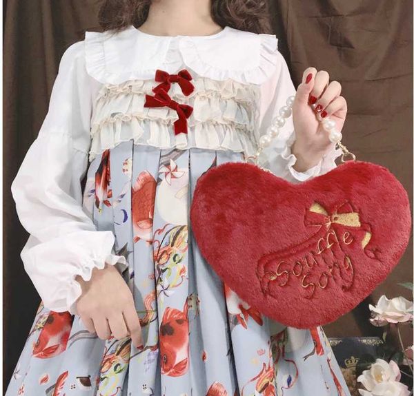 totes lolita cute heart shape itbag plush cross body messenger shoulder bag handbag tote satchel
totes lolita cute heart shape itbag plush cross body messenger shoulder bag handbag tote satchel