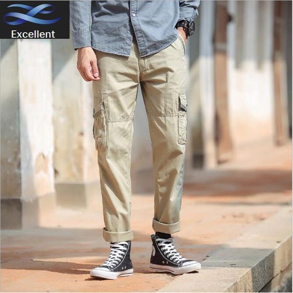 men's pants tube straight multi mens bag overalls big size modis outdoor mountaineering casual pure cotton fashionable hip hop, Black
men's pants tube straight multi mens bag overalls big size modis outdoor mountaineering casual pure cotton fashionable hip hop, Black
