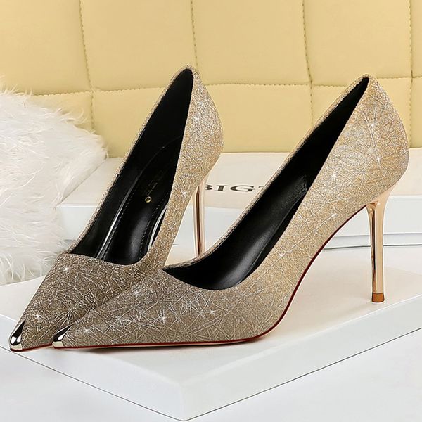 2021 female spring size nine inches high-fashion pumps bling sequins elegant fetish scarpins lady club wedding shoes vg8f, Black
2021 female spring size nine inches high-fashion pumps bling sequins elegant fetish scarpins lady club wedding shoes vg8f, Black