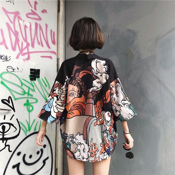 женщины топы лето 2020 ulzzang harajuku kawaii top shirt японский streetwear блуза женщина моды кимоно кардиган zz004, White
женщины топы лето 2020 ulzzang harajuku kawaii top shirt японский streetwear блуза женщина моды кимоно кардиган zz004, White
