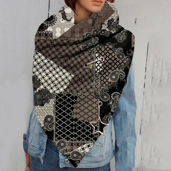 women solid colors scarf wraps fashion winter autumn retro female multi-purpose warm button shawl scarf scarves foulard femme, Blue;gray
women solid colors scarf wraps fashion winter autumn retro female multi-purpose warm button shawl scarf scarves foulard femme, Blue;gray