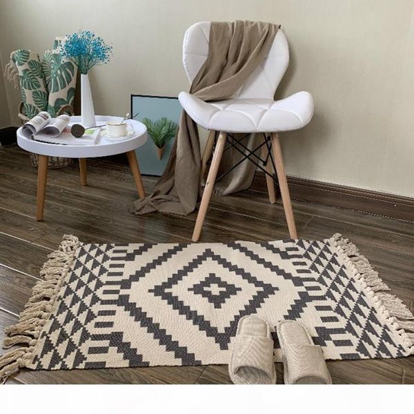 2020new retro bohemian hand woven cotton linen carpet rug bedside rug geometric floor mat living room bedroom carpet home decor
2020new retro bohemian hand woven cotton linen carpet rug bedside rug geometric floor mat living room bedroom carpet home decor