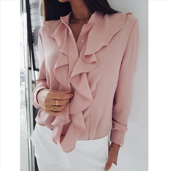 ruffle ladies blouses shirt white black elegant office blouse sleeve plus size womens clothing feminine blouse autumn 40
ruffle ladies blouses shirt white black elegant office blouse sleeve plus size womens clothing feminine blouse autumn 40