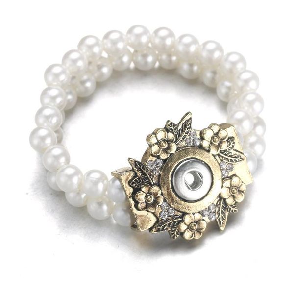 new 12mm snap button bracelet handmade imitation pearl beads snap bracelet adjustable elastic diy charm bracel bbyfdk, Golden;silver
new 12mm snap button bracelet handmade imitation pearl beads snap bracelet adjustable elastic diy charm bracel bbyfdk, Golden;silver