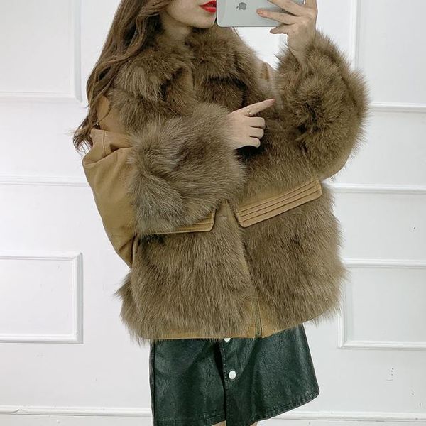women's fur & faux women 2021 autumn winter thick warm fashion slim leather female street wear parkas ladies casual coats s785, Black
women's fur & faux women 2021 autumn winter thick warm fashion slim leather female street wear parkas ladies casual coats s785, Black