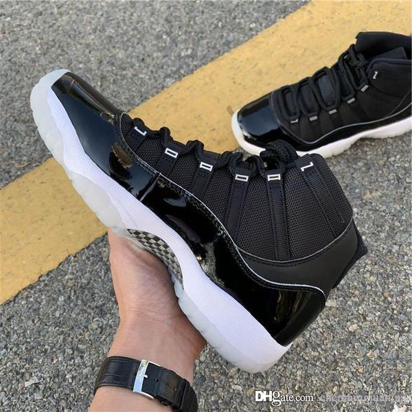 release air authentic 11 jubilee 25th anniversary sports shoes black white metallic silver real carbon fiber retro men sneakers with box
release air authentic 11 jubilee 25th anniversary sports shoes black white metallic silver real carbon fiber retro men sneakers with box