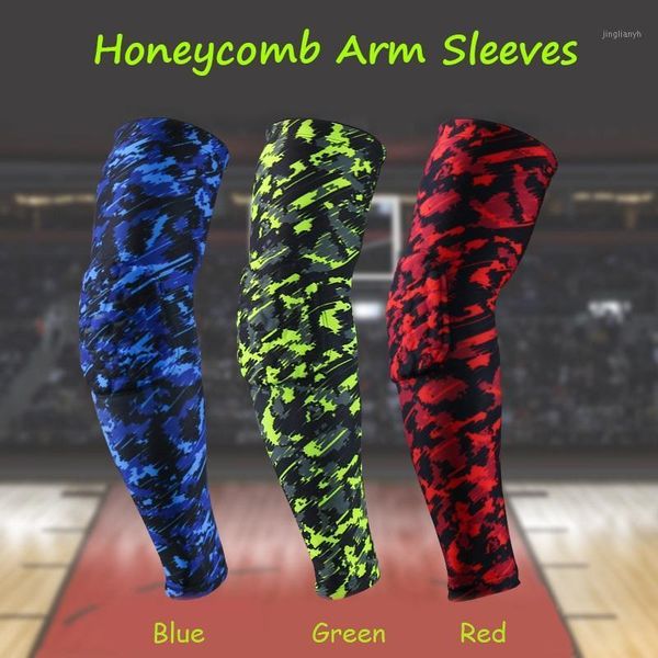 elbow & knee pads 1 pair honeycomb sport basketball shooting brace support guard compression cycling arm sleeve warmers protector1, Black;gray
elbow & knee pads 1 pair honeycomb sport basketball shooting brace support guard compression cycling arm sleeve warmers protector1, Black;gray