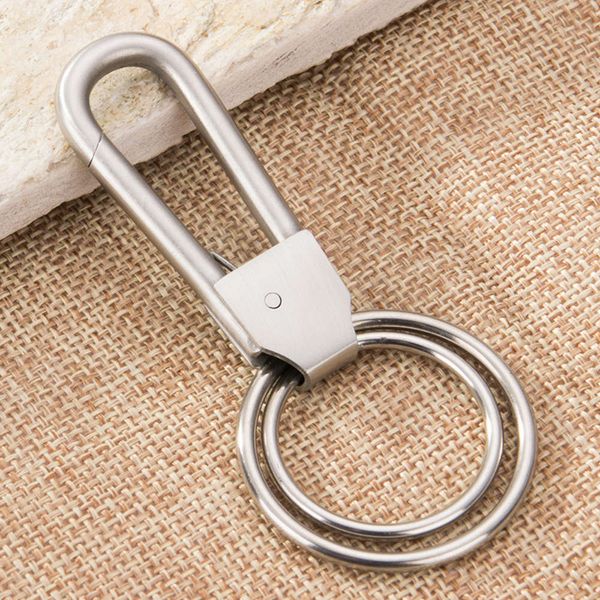 handmade stainless steel men's waist hang creative car ring women's key chain metal, Silver
handmade stainless steel men's waist hang creative car ring women's key chain metal, Silver