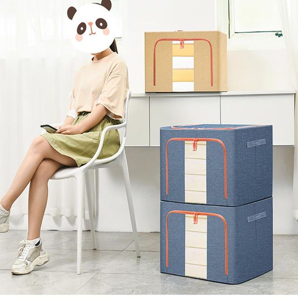 storage bags clothes and toys box household fabric cotton linen finishing large steel frame folding banner
storage bags clothes and toys box household fabric cotton linen finishing large steel frame folding banner