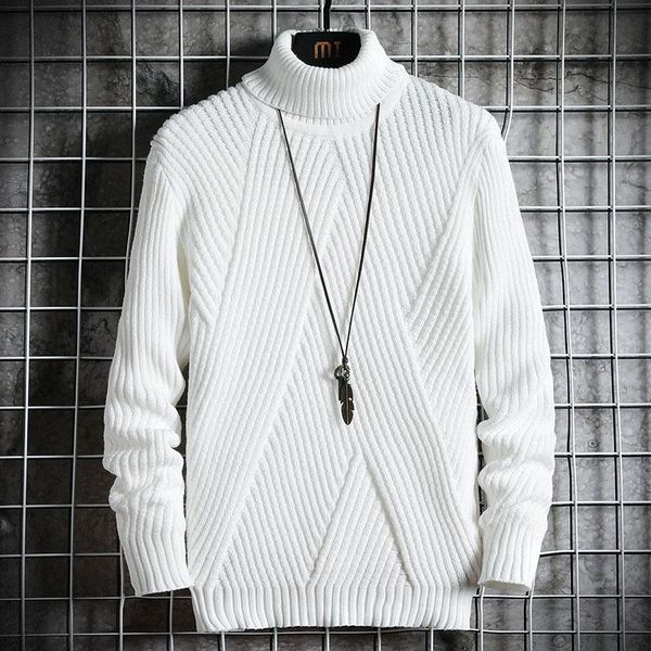 spring autumn men's sweater streetwear japan style sweater men casual harajuku long sleeve men's clothing turtelneck men, White;black
spring autumn men's sweater streetwear japan style sweater men casual harajuku long sleeve men's clothing turtelneck men, White;black