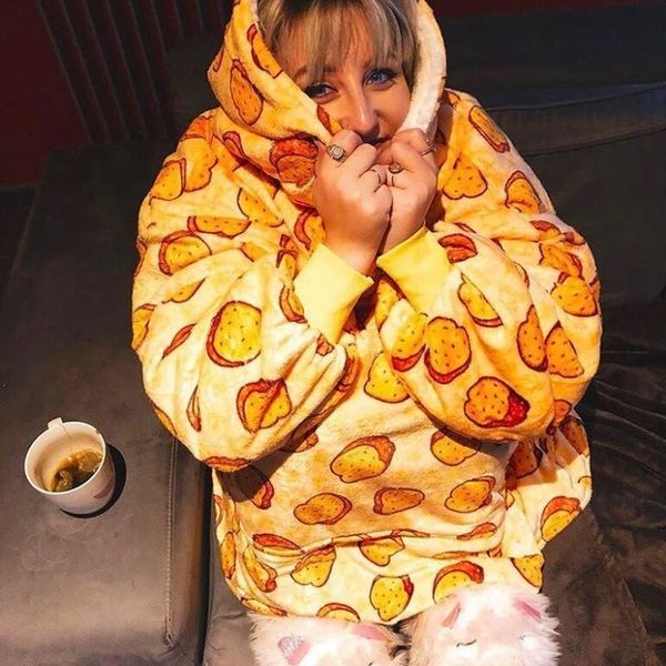 fun print plus thick cotton flannel oversized sweatshirt dress women warm winter new homewear casual pullovers 201204, Black
fun print plus thick cotton flannel oversized sweatshirt dress women warm winter new homewear casual pullovers 201204, Black