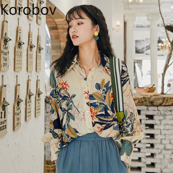 korobov new arrival korean sweet flower print women blouses vintage turn-down collar long sleeve shirts summer mujer blusas1, White
korobov new arrival korean sweet flower print women blouses vintage turn-down collar long sleeve shirts summer mujer blusas1, White