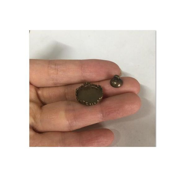 20pcs 15mm bronze/silver/gold crown tray base 8mm metal caps for glass globe vial pendant jewelry tools jllooe, Black
20pcs 15mm bronze/silver/gold crown tray base 8mm metal caps for glass globe vial pendant jewelry tools jllooe, Black