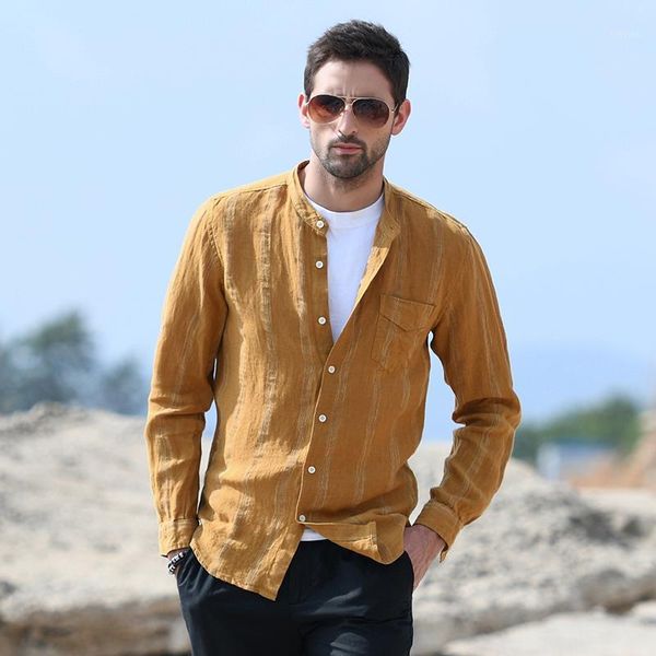 men spring summer fashion japan simple style harajuku stand collar long sleeve solid color stripe male linen casual shirts1, White;black
men spring summer fashion japan simple style harajuku stand collar long sleeve solid color stripe male linen casual shirts1, White;black