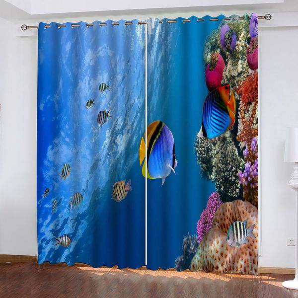 luxury blackout 3d window curtains for living room bedroom blue ocean curtains 3d stereoscopic curtains
luxury blackout 3d window curtains for living room bedroom blue ocean curtains 3d stereoscopic curtains