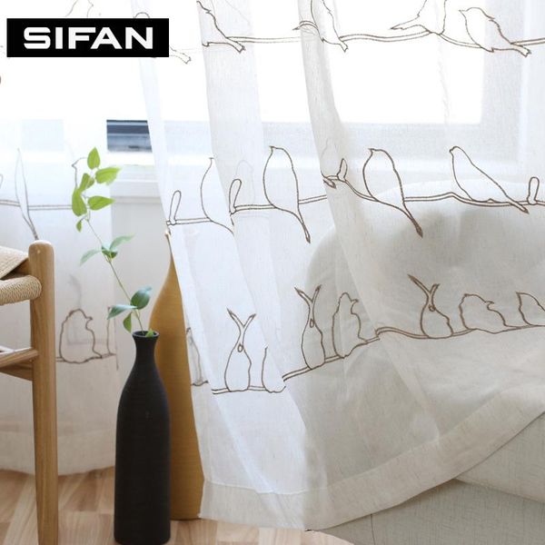 curtain & drapes korean style birds embroidered faux linen sheer curtains for the bedroom tulle living room custom made
curtain & drapes korean style birds embroidered faux linen sheer curtains for the bedroom tulle living room custom made