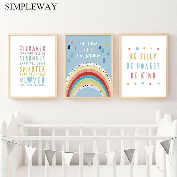 rainbow nursery wall art child poster canvas wall art print simple quotes painting decorative picture baby kids bedroom decor1
rainbow nursery wall art child poster canvas wall art print simple quotes painting decorative picture baby kids bedroom decor1