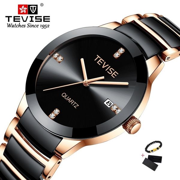 tevise gold ladies bracelet watch quartz women watches luxury fashion casual ceramic girl watch waterproof wristwatch fix tool 201118, Slivery;brown
tevise gold ladies bracelet watch quartz women watches luxury fashion casual ceramic girl watch waterproof wristwatch fix tool 201118, Slivery;brown