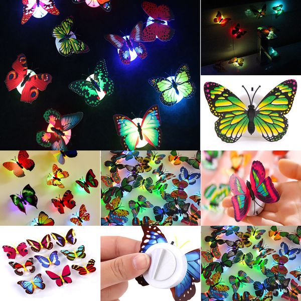 fashion3dbulamp 2020 colorful changing butterfly led night light home room wedding party desk wall decor with suction pad children0
fashion3dbulamp 2020 colorful changing butterfly led night light home room wedding party desk wall decor with suction pad children0